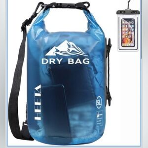 Blue Waterproof Duffel Bag for Men